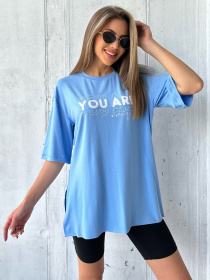 Футболка ISSA Plus модель 13978_blue Фото