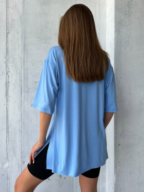 Футболка ISSA Plus модель 13978_blue Фото