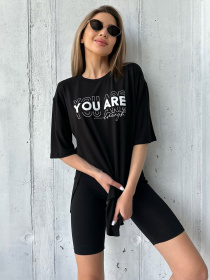 Футболка ISSA Plus модель 13978_black Фото