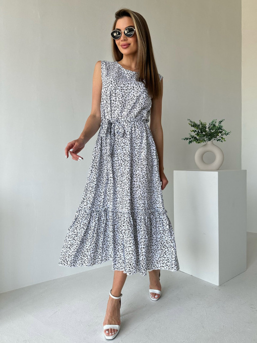 Сукня максі ISSA Plus модель 13987_white Фото