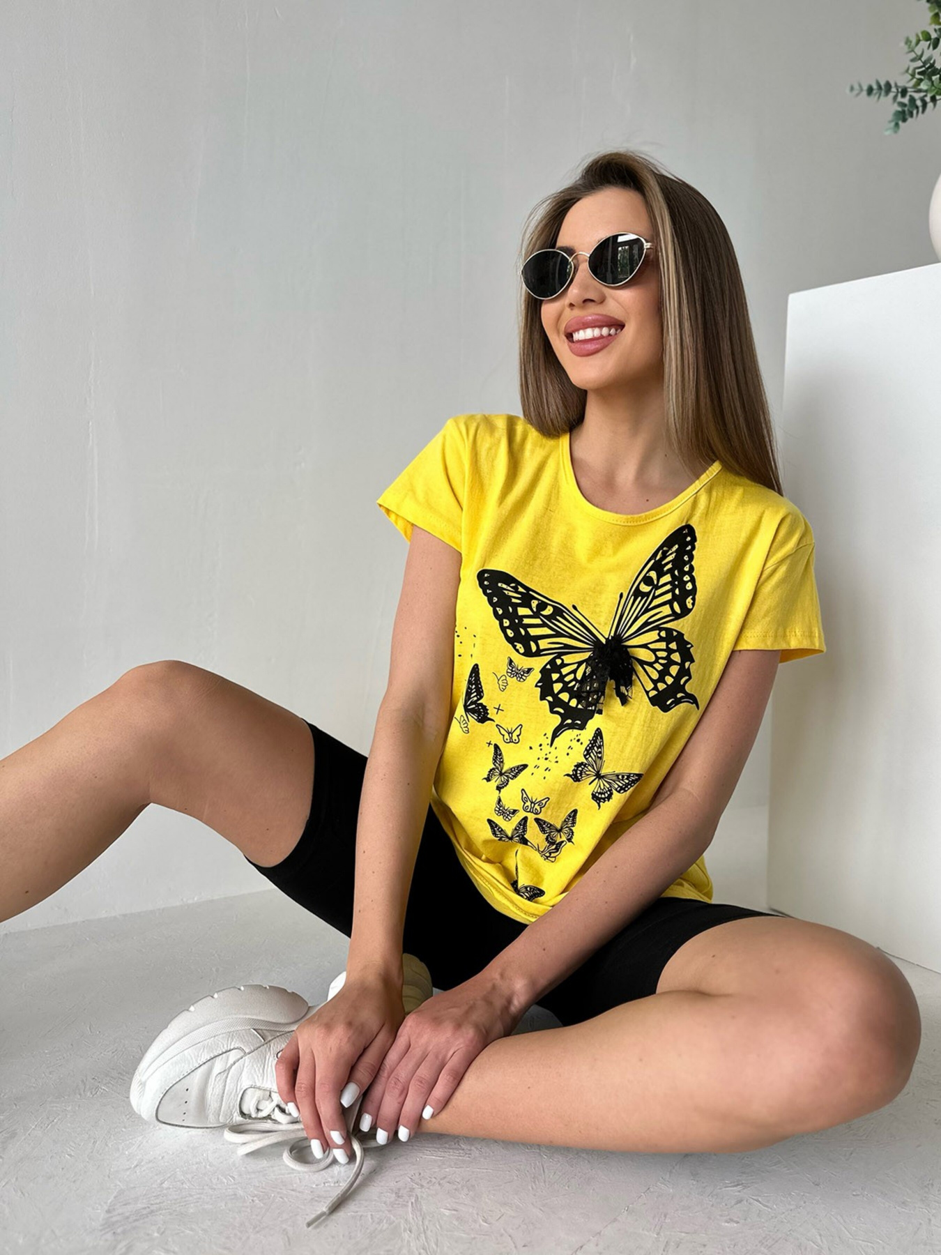 Футболка ISSA Plus модель WN9-12_yellow Фото