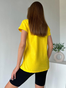 Футболка ISSA Plus модель WN9-12_yellow Фото