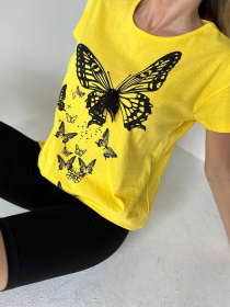 Футболка ISSA Plus модель WN9-12_yellow Фото