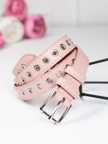 Ремень ISSA Plus модель R1-104_pink Фото