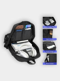 Повсякденний рюкзак Ozuko модель ozuko9479bl Фото