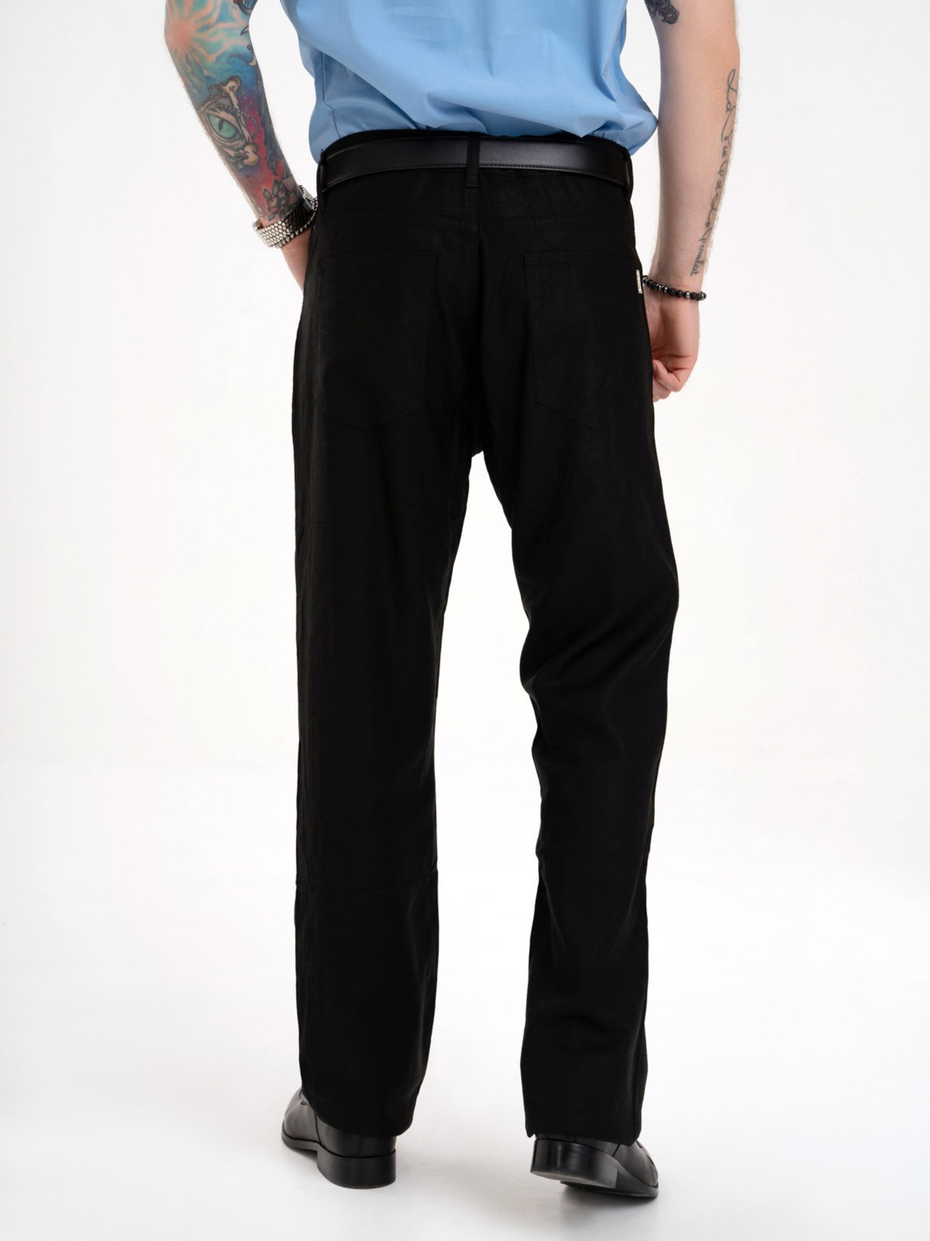 Повседневные штаны ISSA Plus модель GN4-136_black Фото