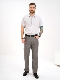 Штани повсякденні ISSA Plus модель GN4-138_darkgray Фото