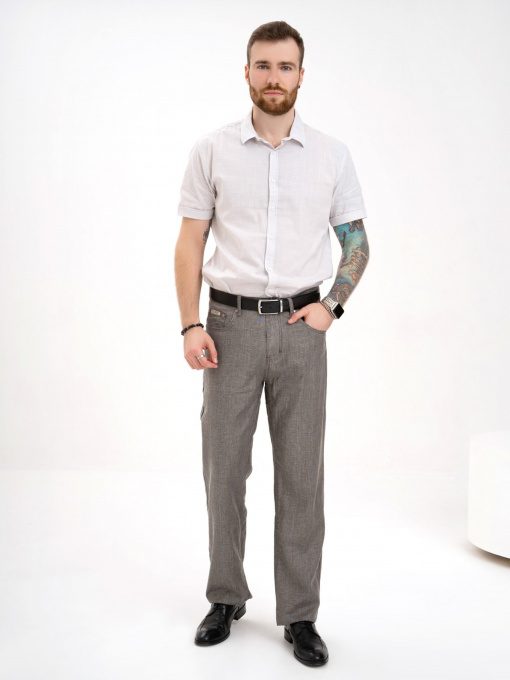 Штани повсякденні ISSA Plus модель GN4-138_darkgray Фото