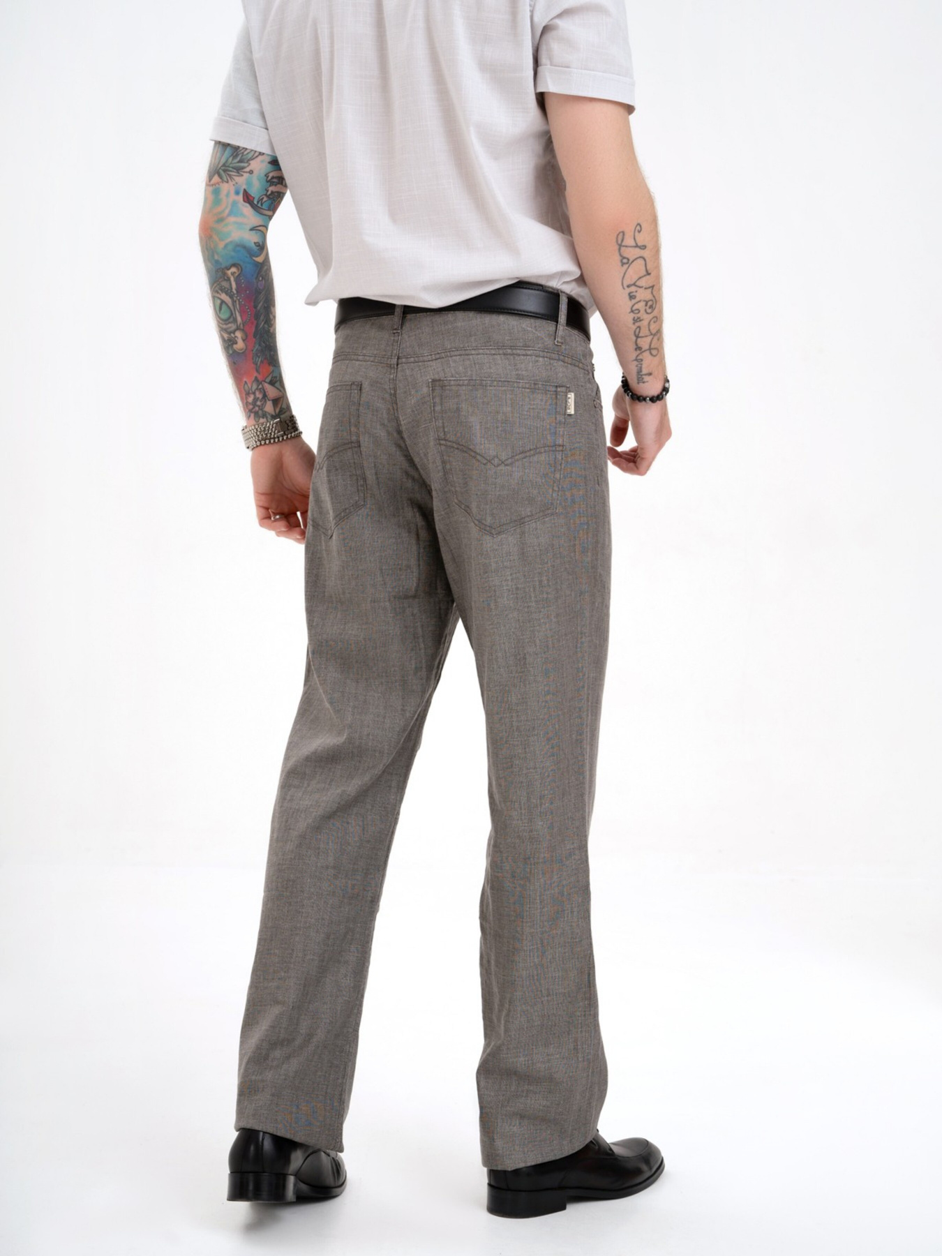 Повседневные штаны ISSA Plus модель GN4-138_darkgray Фото