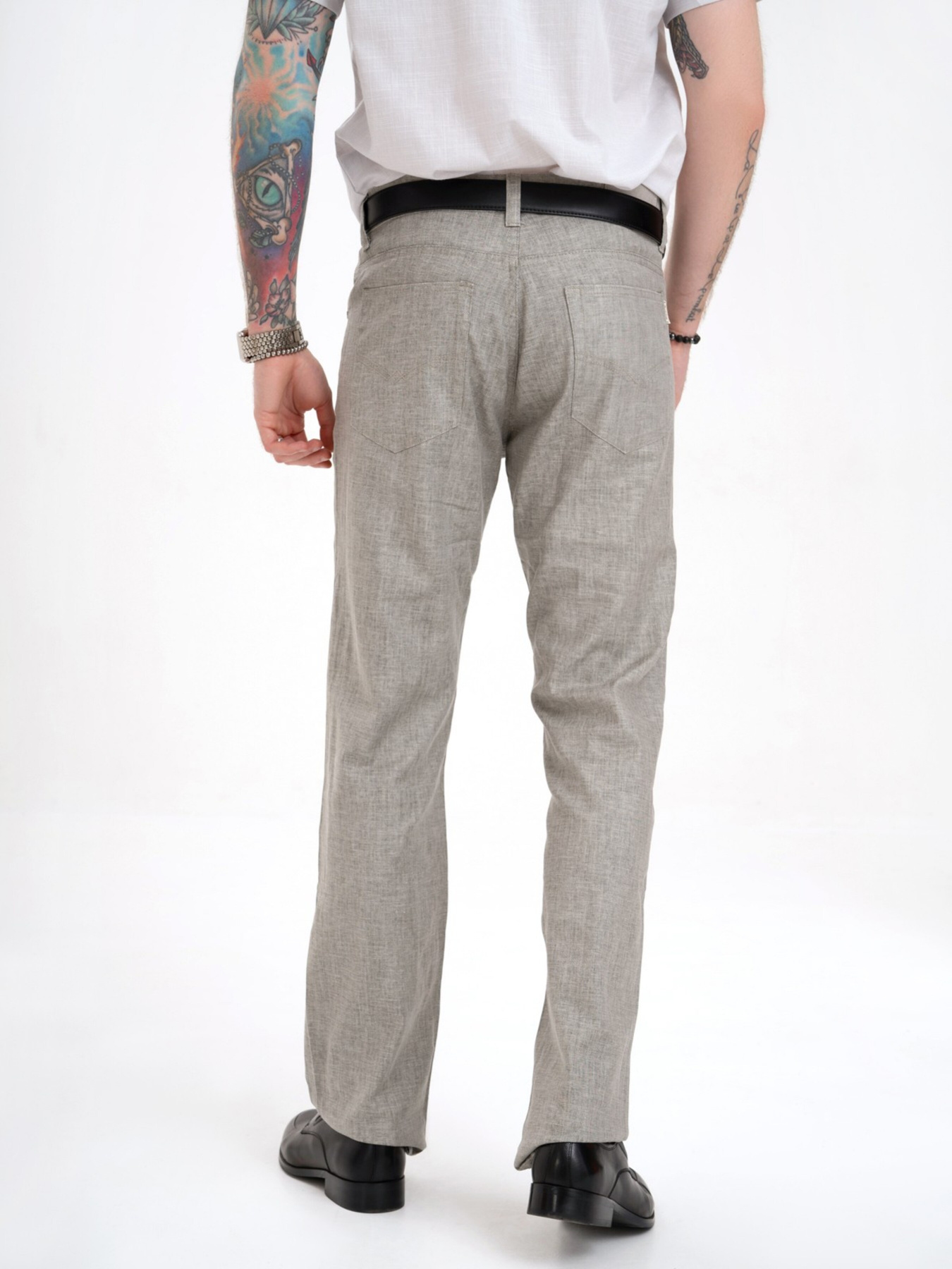 Повсякденні штани ISSA Plus модель GN4-139_grey Фото