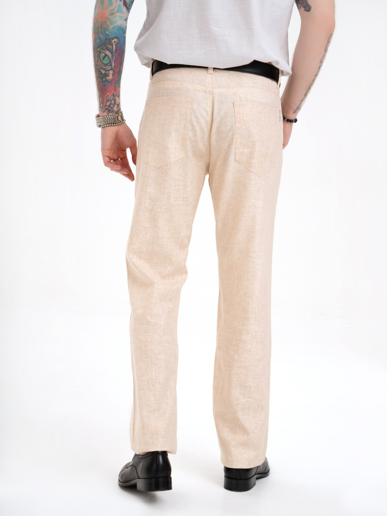 Повседневные штаны ISSA Plus модель GN4-140_beige Фото