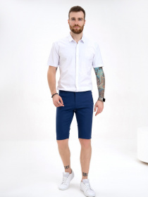 Повсякденні шорти ISSA Plus модель GN4-141_darkblue Повсякденні шорти ISSA Plus модель GN4-141_darkblue Фото