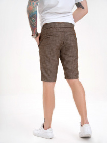 Повсякденні шорти ISSA Plus модель GN4-142_brown Фото