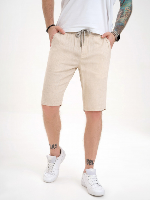 Шорты ISSA Plus модель GN4-143_beige Фото