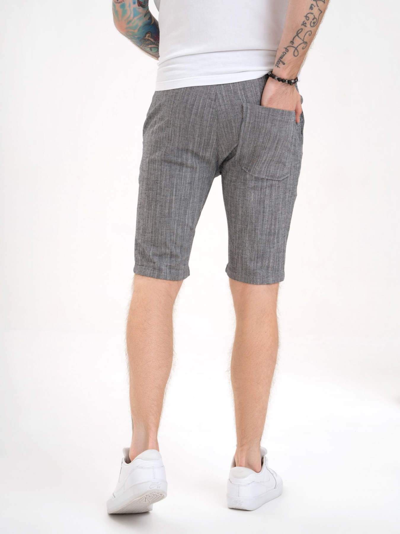 Шорты ISSA Plus модель GN4-146_grey Фото