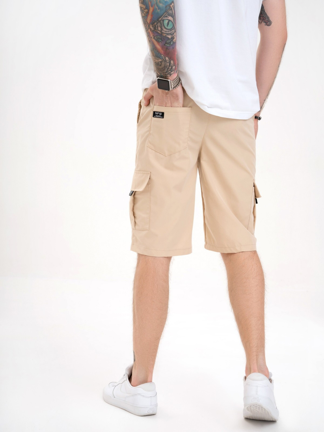 Шорты ISSA Plus модель GN4-147_beige Фото