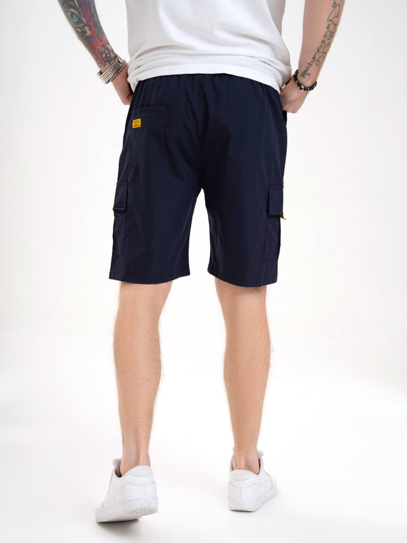 Повседневные шорты ISSA Plus модель GN4-147_darkblue Повседневные шорты ISSA Plus модель GN4-147_darkblue Фото