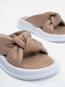 Шльопанці ISSA Plus модель OB2-253_beige Фото