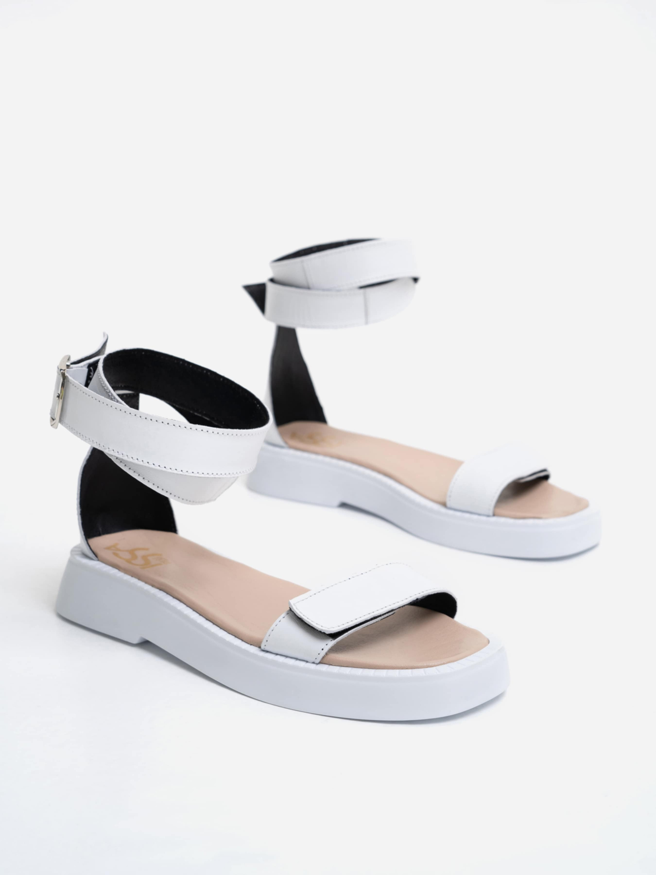 Сандалии ISSA Plus модель OB2-254_white Фото