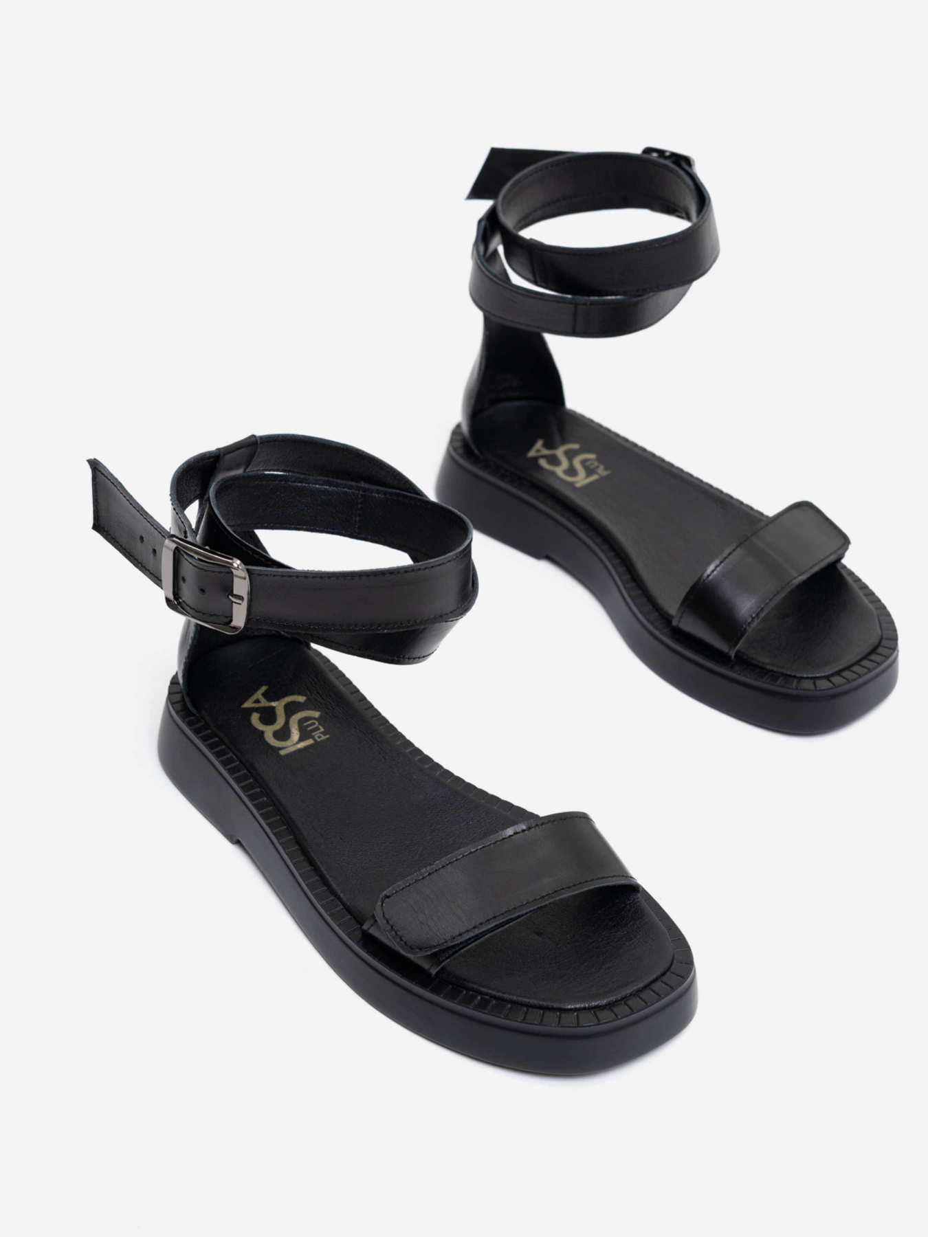 Сандалии ISSA Plus модель OB2-254_black Фото