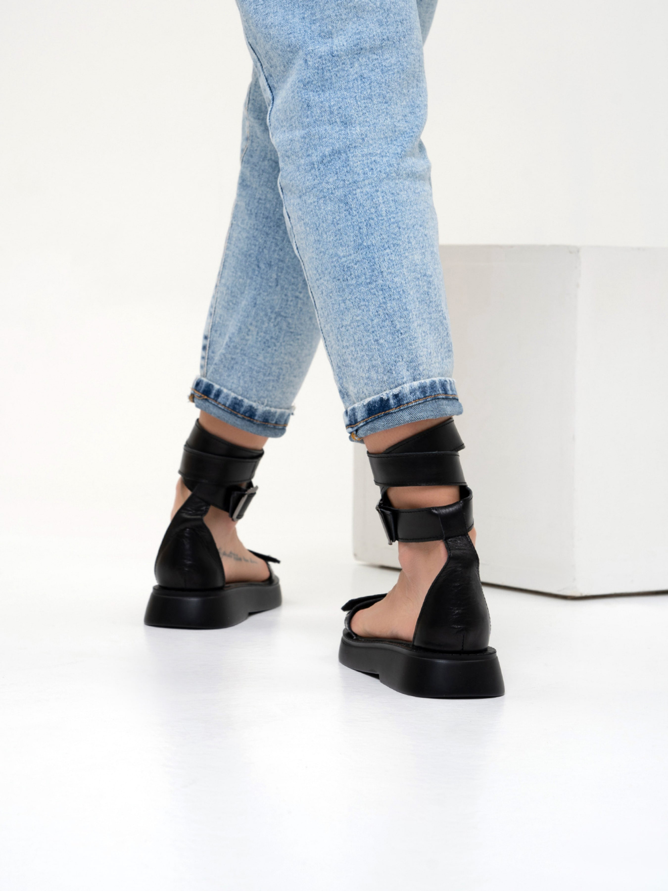 Сандалии ISSA Plus модель OB2-254_black Фото