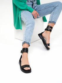 Сандалии ISSA Plus модель OB2-254_black Фото