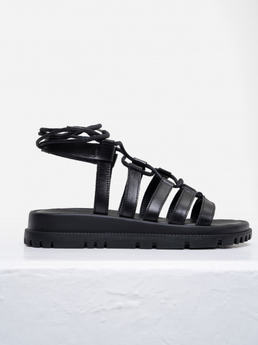 Сандалии ISSA Plus модель OB2-255_black Фото