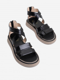 Сандалии ISSA Plus модель OB2-256_black Фото