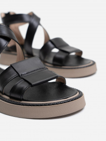 Сандалии ISSA Plus модель OB2-256_black Фото