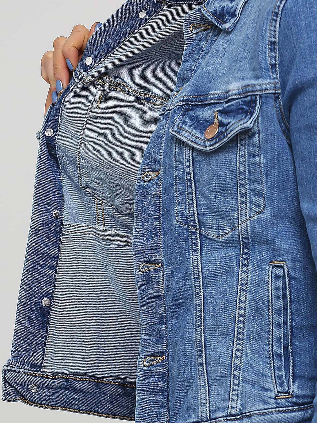 Джинсовая куртка H&M модель 67874 Фото