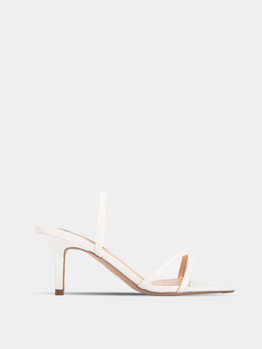 Сандалдар Steve Madden үлгі SM11000970 WHITE PATENT Фото
