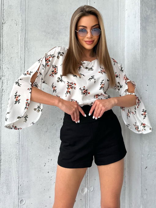 Блуза ISSA Plus модель SA-471_white Фото