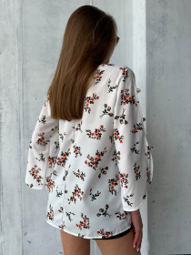 Блуза ISSA Plus модель SA-471_white Фото