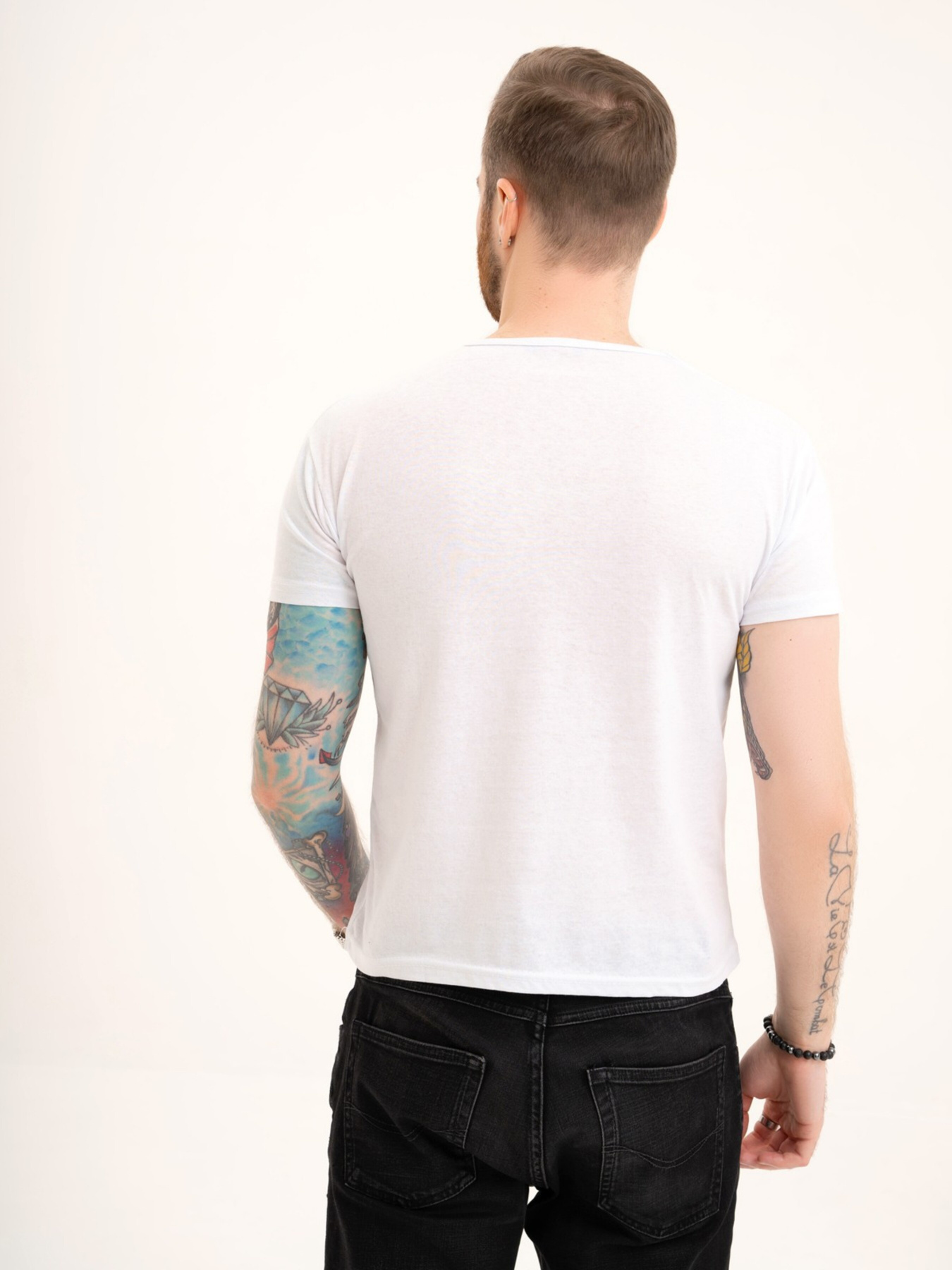 Футболка ISSA Plus модель GN4-108_white Фото