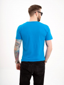 Футболка ISSA Plus модель GN4-108_blue Фото