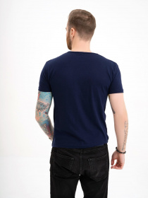 Футболка ISSA Plus модель GN4-109_darkblue Фото