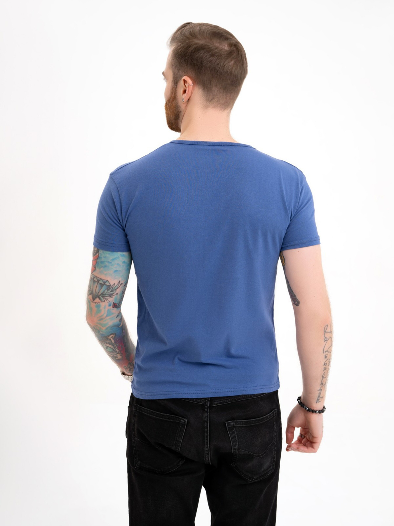 Футболка ISSA Plus модель GN4-110_blue Фото