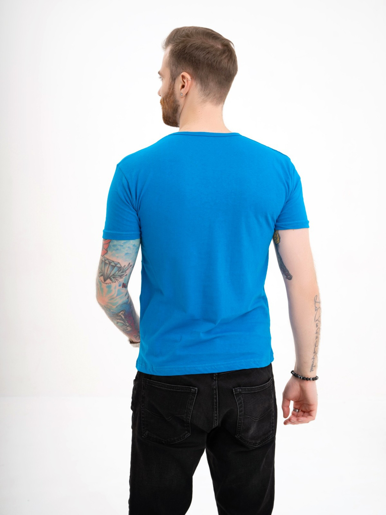 Футболка ISSA Plus модель GN4-112_blue Фото