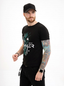 Футболка ISSA Plus модель GN4-112_black Футболка ISSA Plus модель GN4-112_black Фото