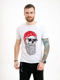 Футболка ISSA Plus модель GN4-113_white Фото