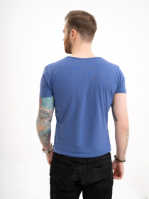 Футболка ISSA Plus модель GN4-114_blue Фото