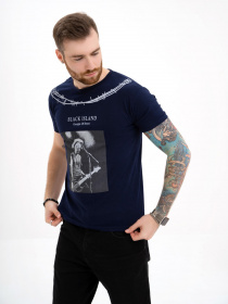 Футболка ISSA Plus модель GN4-116_darkblue Футболка ISSA Plus модель GN4-116_darkblue Фото