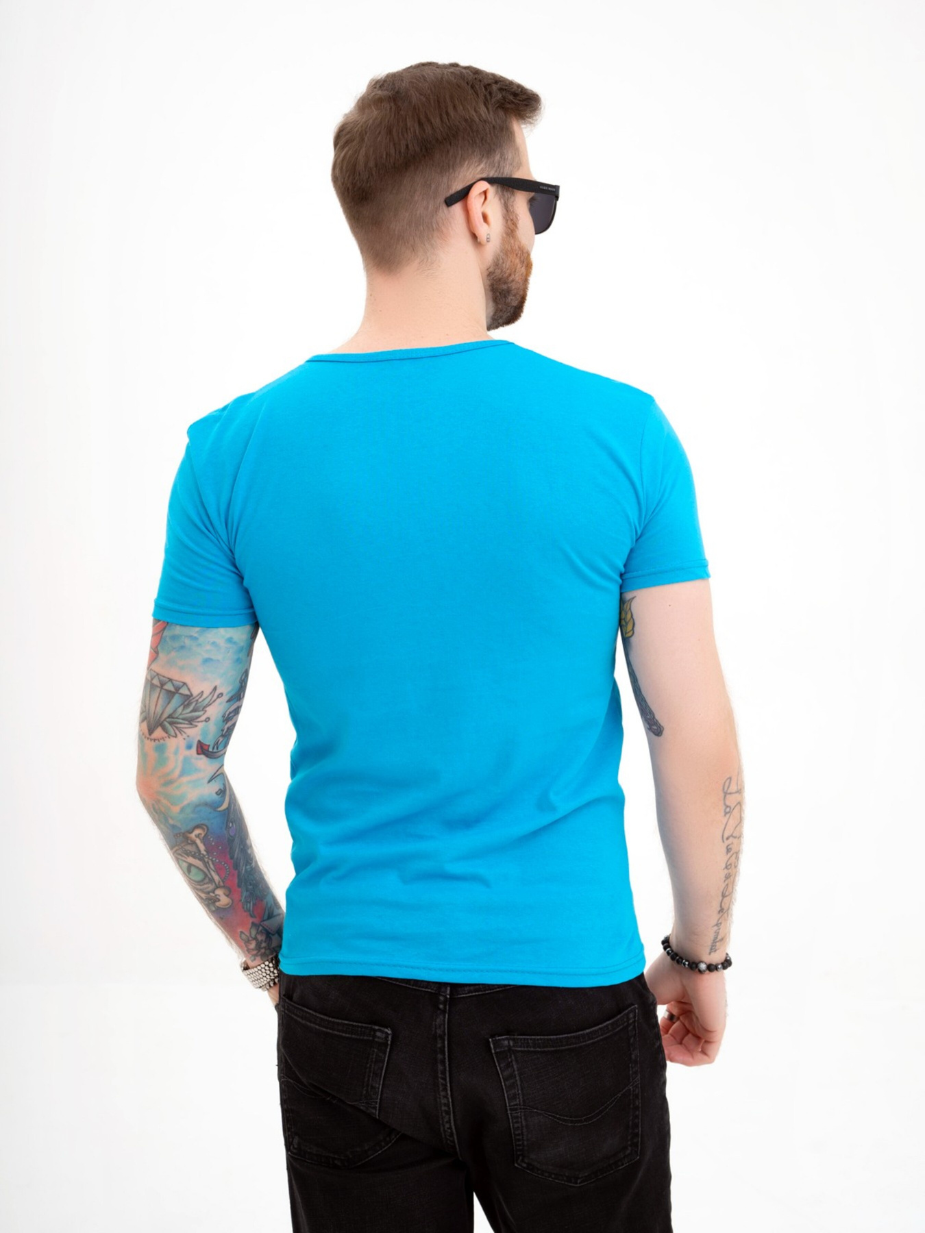 Футболка ISSA Plus модель GN4-118_blue Фото