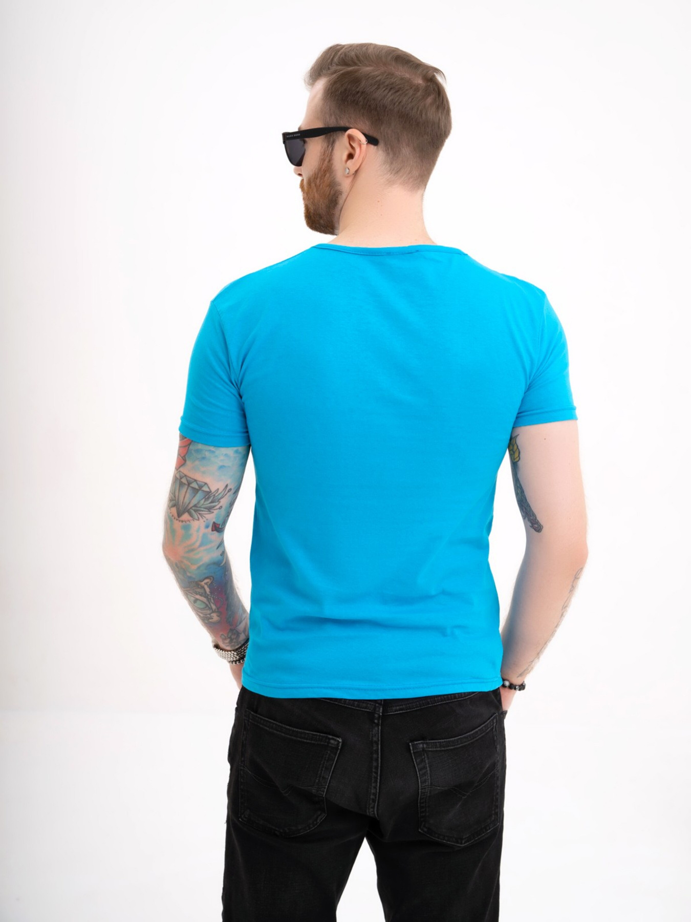 Футболка ISSA Plus модель GN4-120_lightblue Фото