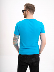 Футболка ISSA Plus модель GN4-120_lightblue Фото