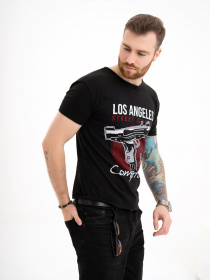 Футболка ISSA Plus модель GN4-120_black Фото