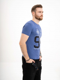 Футболка ISSA Plus модель GN4-121_blue Фото