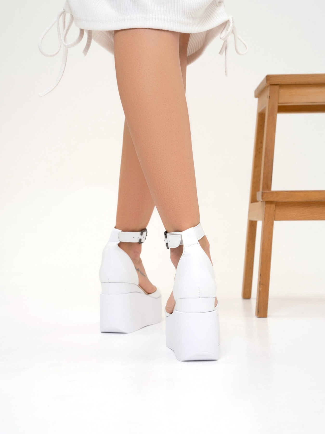 Босоножки ISSA Plus модель OB2-248_white Фото