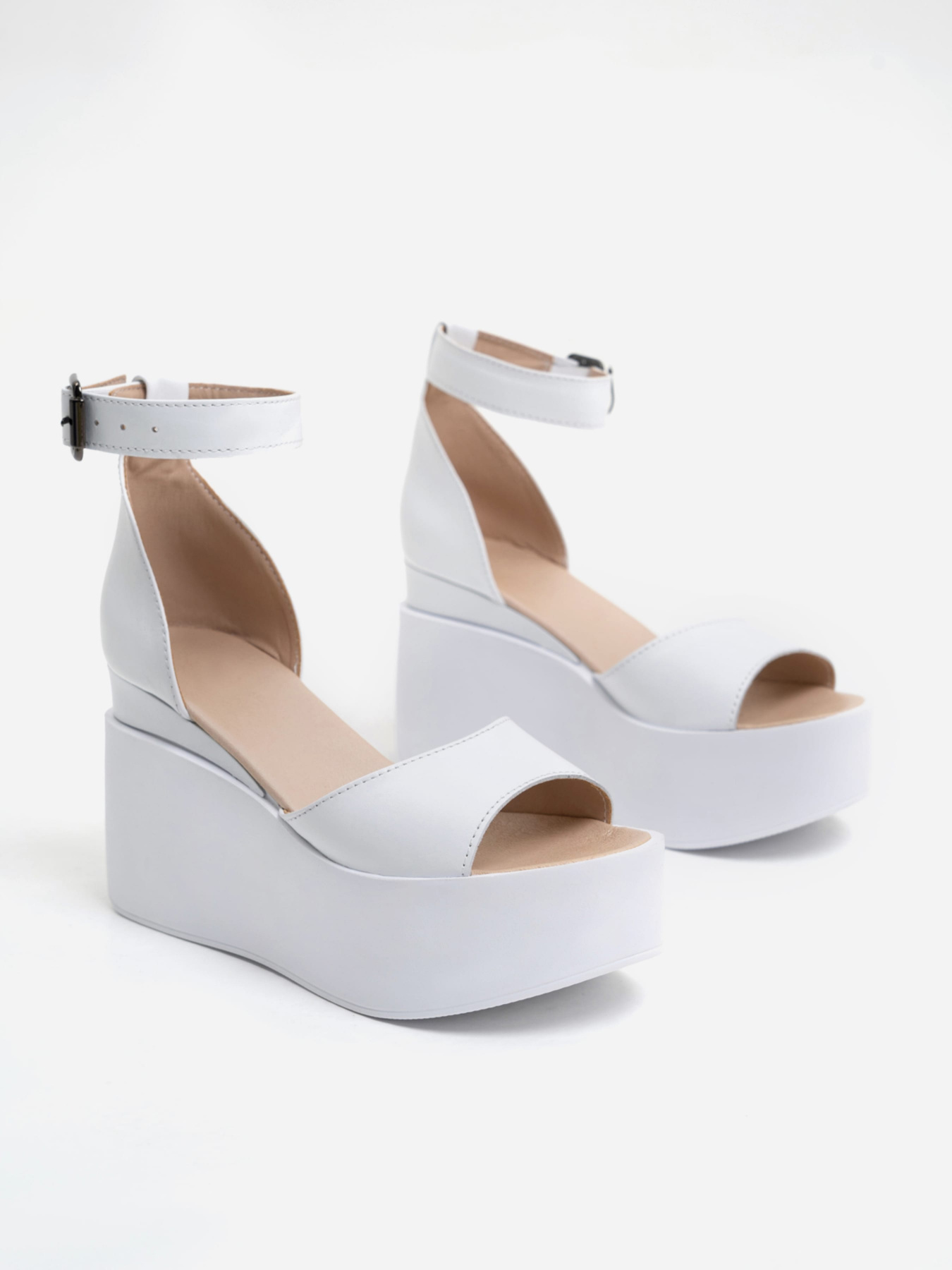 Босоножки ISSA Plus модель OB2-248_white Фото