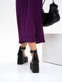 Босоножки ISSA Plus модель OB2-248_black Фото